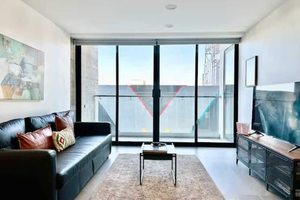 Downtown 1 BR Suite in Av Revolucion Tijuana - טיחואנה - סלון