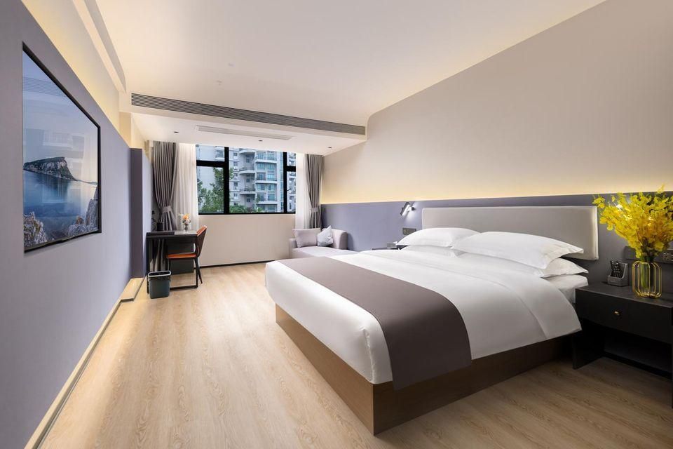 Mingquan Light bamboo Hotel - Yunfu - Bedroom