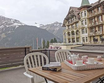 Apartment BeKb-Gebäude Apt- 01 by Interhome - Wengen - Balcony