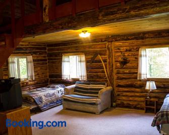 Midnight Sun Log Cabins - Moose Pass - Soggiorno