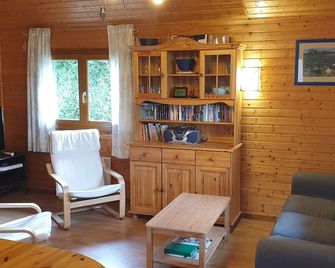 Chalet-Comfort-Wet room-Garden View-clévacances 3 clés - 두시 - 거실