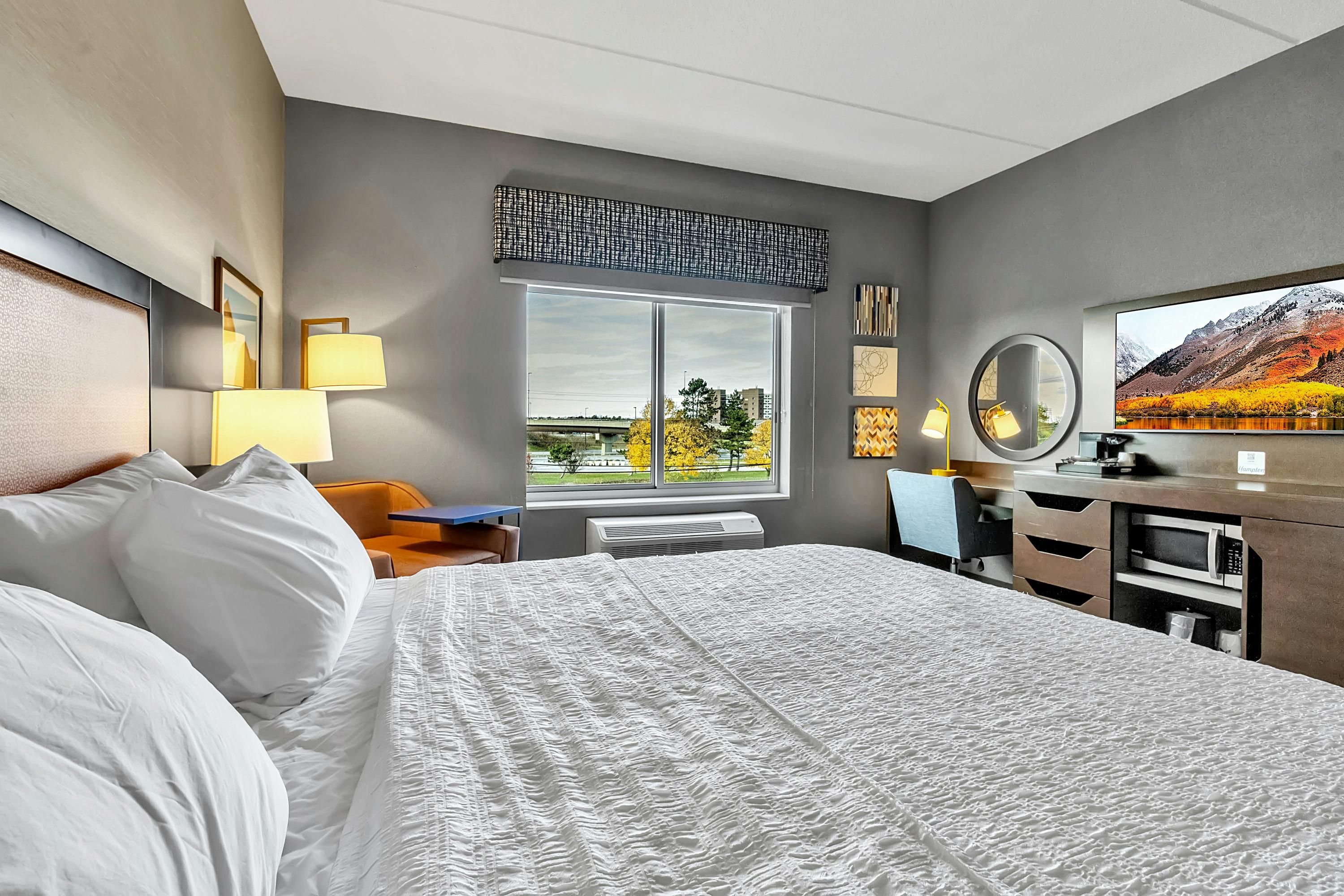 Hampton Inn Buffalo - Amherst - Amherst - Schlafzimmer