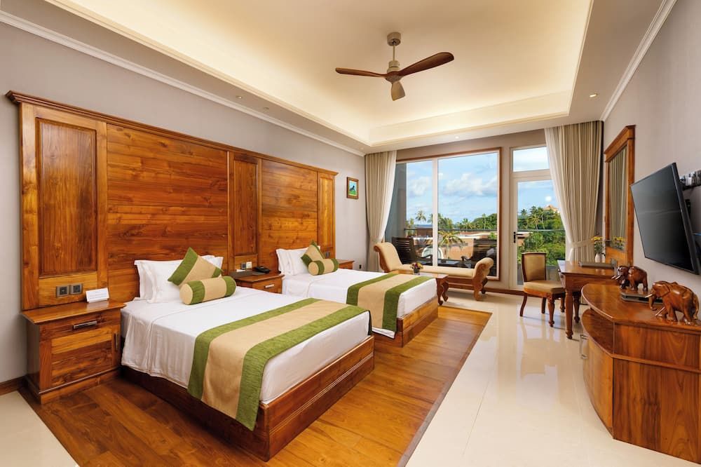 Araliya Beach Resort & Spa Unawatuna- Where you meet the sea all year - אונוואטונה - חדר שינה