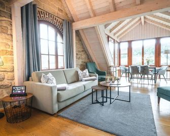 Ferienwohnungen Alte Destillerie Rathen - Rathen - Pokój dzienny