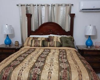 Escape At The Oasis- New Kingston Area -24hrs Security, Elevator, Water Heater, Wifi - Kingston - Yatak Odası