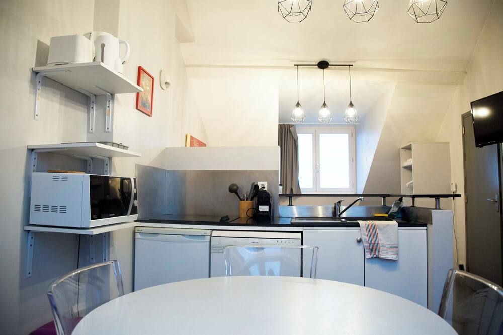 Smartappart Cherbourg (la rose des vents) - שרבור-אוקטביל - מטבח