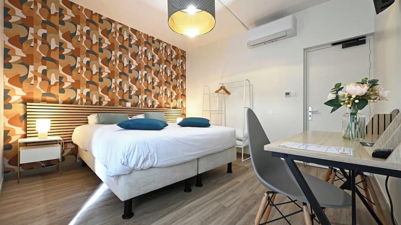 Hôtel le Terminus et son restaurant Côte à Côte - Chambres rénovées