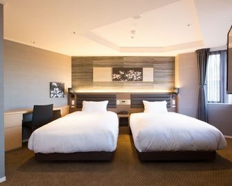 Hotel Shiki Utsubo Park - אוסקה - חדר שינה