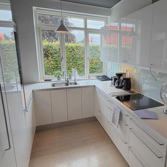 Spacious Villa with Private Terrace & Garden – København