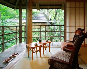 Onsen Sanso Daikon no Hana - Zao - Balcony