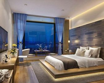 S+ Giant Screen City View Hotel (Mingzhou Park Branch) - Handan - Habitación