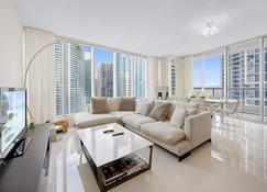 Icon Brickell Residences - Miami - Living room