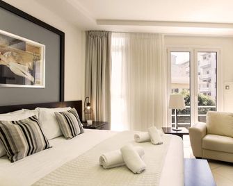 City Comfort Apartment In The Heart Of The City - Heraklion - Bedroom