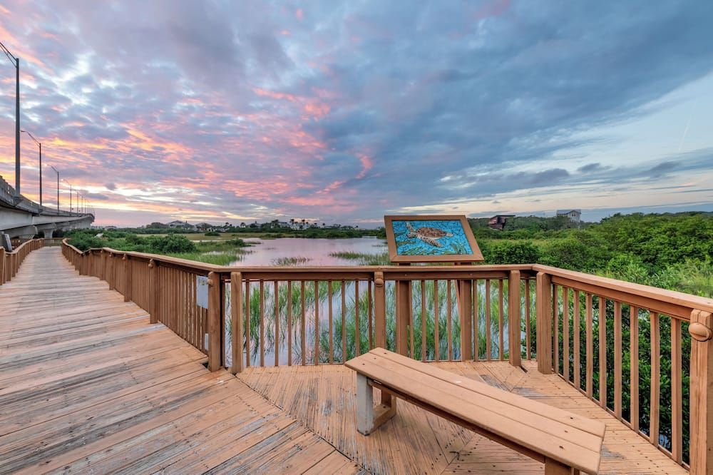 Ocean Sands Beach Inn - סנט אוגוסטין - מרפסת