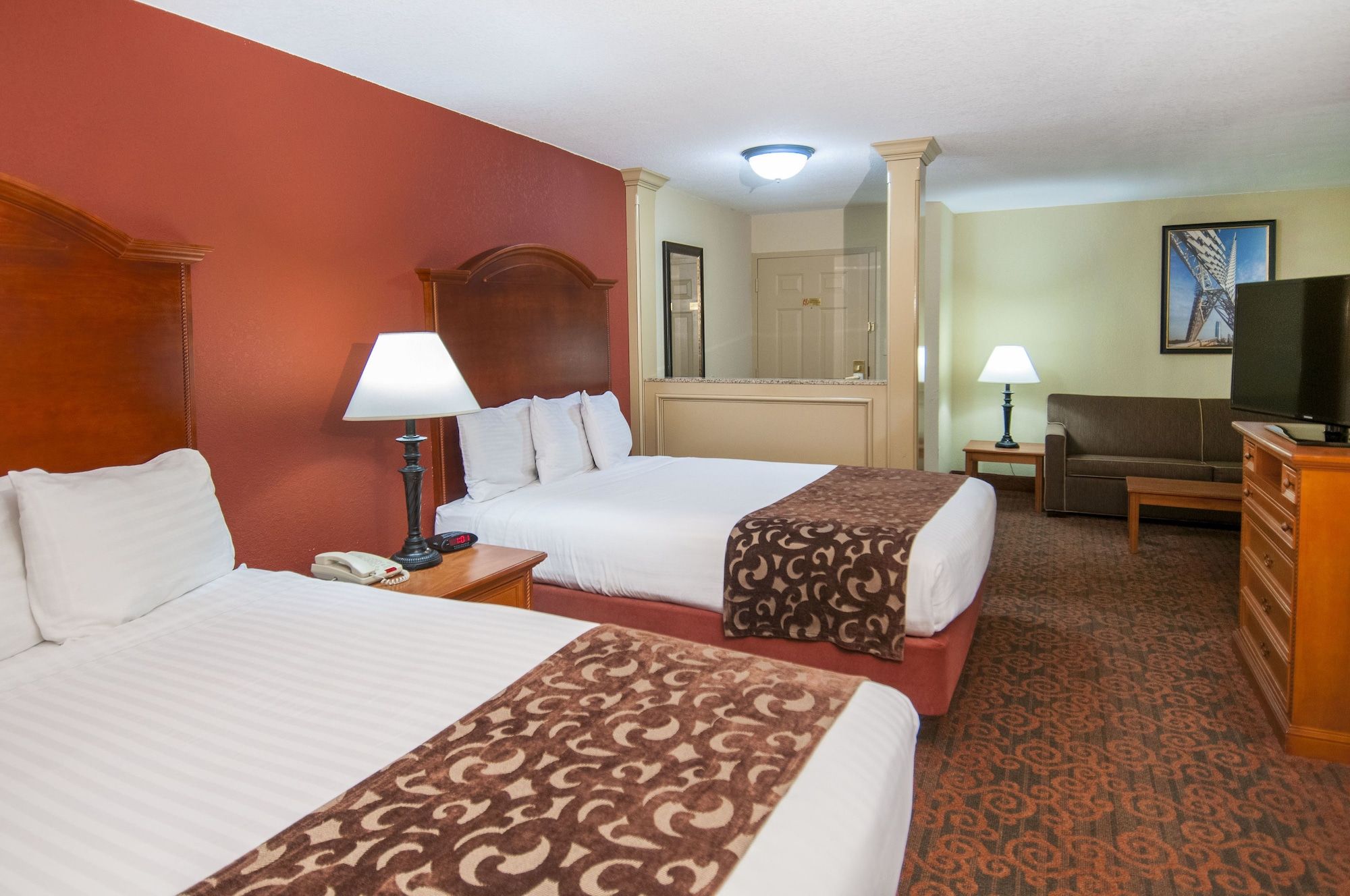 Governors Suites Hotel Oklahoma City Airport Area - אוקלהומה סיטי - חדר שינה