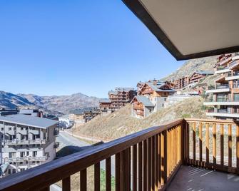 Appart rénové à Val Thorens, proche pistes, 6 pers, WIFI, parking - FR-1-640-70 - Val Thorens - Balcony