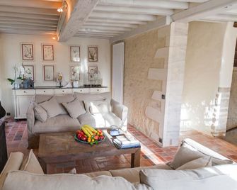 Luxury Guesthouse - Isigny-sur-Mer - Wohnzimmer