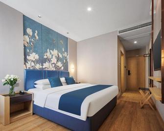 Greentree Inn Hefei Shuanggang Yilijing Metro Station - Hefei - Schlafzimmer