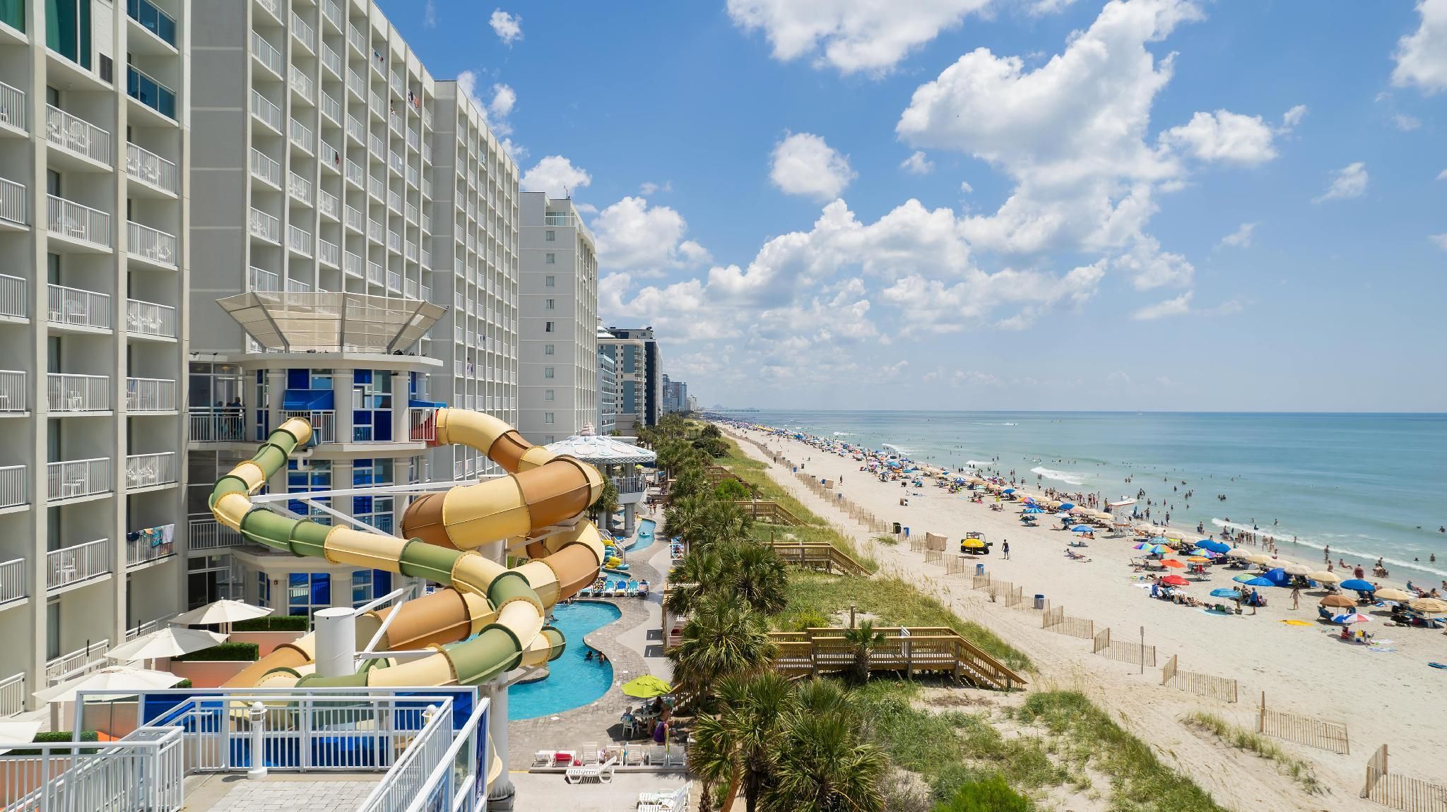 كراون ريف بيتش ريزورت آند ووتر بارك - ميرتل بيتش - شاطئ