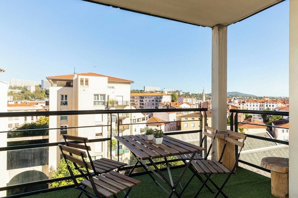 Dify Bourbonnais - Quartier Vaise - ליון - מרפסת