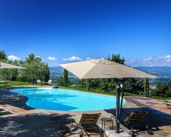 Detached villa for 6-pers with outdoor swimming pool - Loro Ciuffenna - Piscina