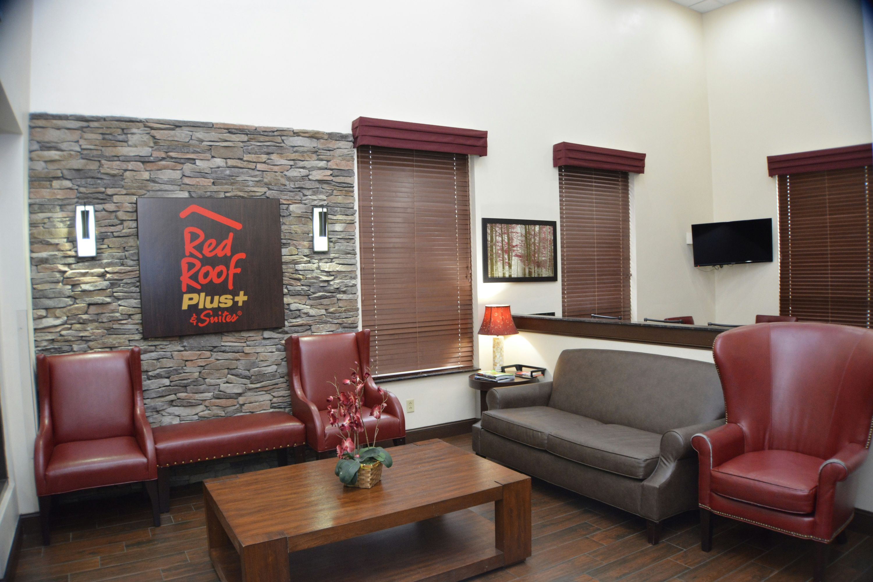 Red Roof Inn Plus+ & Suites Chattanooga - Downtown - שאטאנוגה - סלון