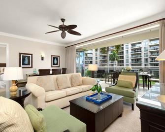Kbm Resorts Free Car Honua Kai Hokulani 1-Bedroom Condo At Beachfront Resort Pools Hot Tub Spa Hkh-424 - Kaanapali - Living room