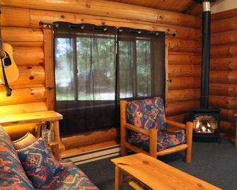 Family Friendly Log House, Right On The Methow Valley Ski Trail - Winthrop - Living room