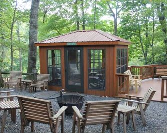 Laurel Thicket at Do Drop Inn Cabin Rentals - Fancy Gap - Patio
