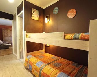 T2 Cosy Pour 6 Personnes Avec Wifi Et Parking À Pla D'Adet - Fr-1-457-370 - Saint-Lary-Soulan - Schlafzimmer