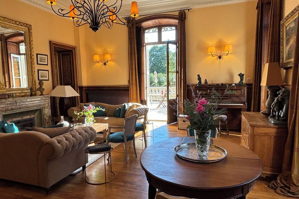 Château Clément - Vals-les-Bains - Huiskamer