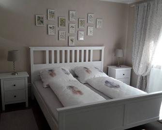 Kitzingen, quiet location, up to 6 people, single storey, wheelchair accessible, terrace. - Kitzingen - Schlafzimmer