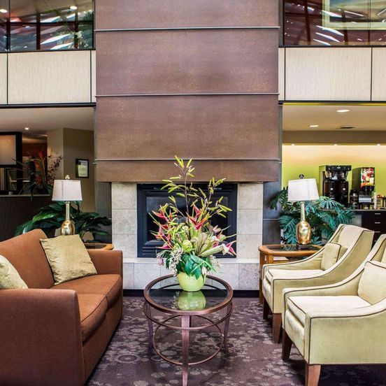 Lobby view of Quality Inn & Suites