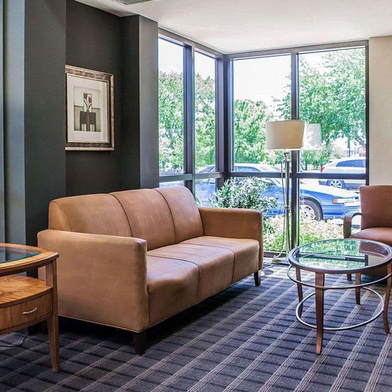 Living room view of Quality Inn & Suites