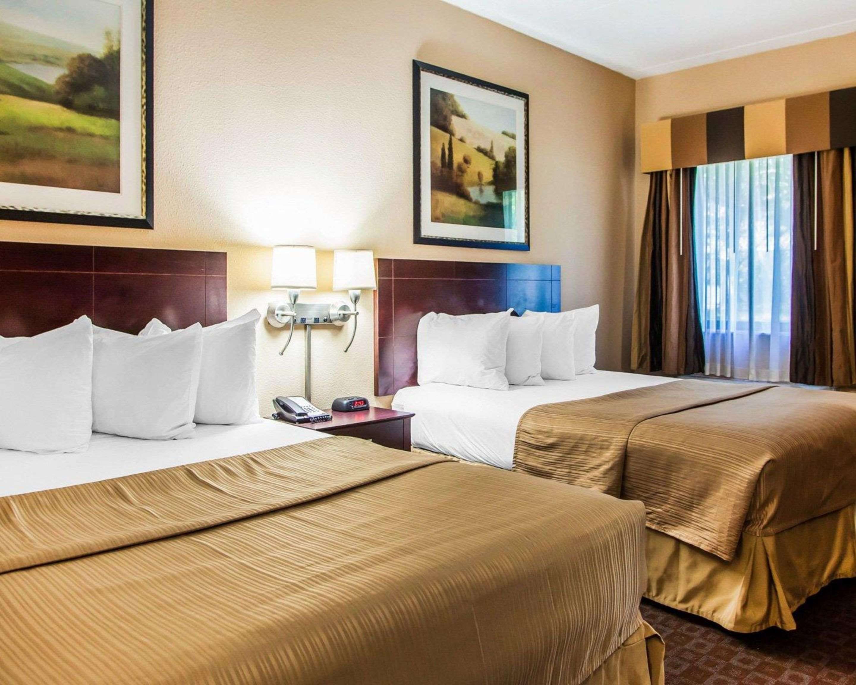 Bedroom view of Quality Inn & Suites