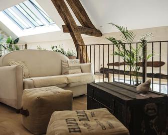 Le Domaine des Carriers - Clamecy - Sala de estar