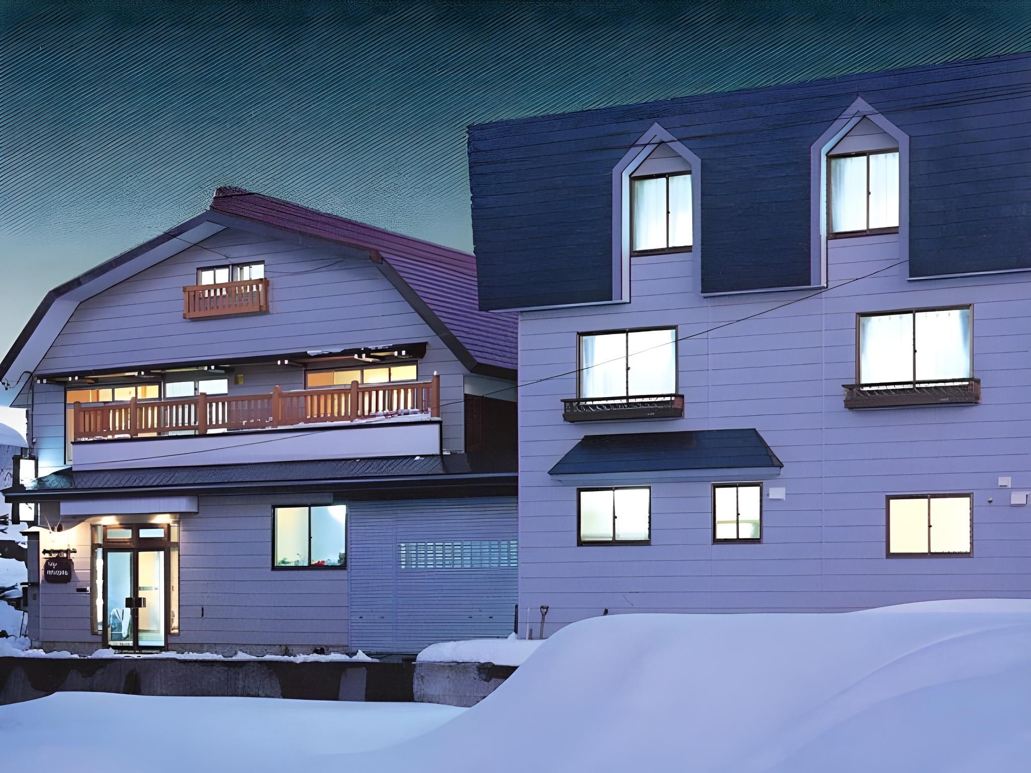 Wafu Pension Miyazawa - Nozawa Onsen - Byggnad