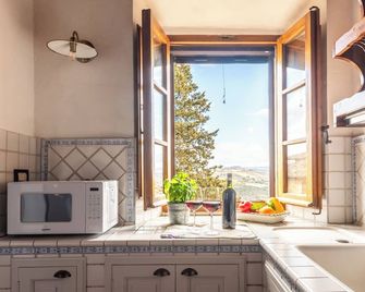 Typical apartment in Chianti Classico with Wi-Fi and A/C just a stone's throw from Siena - Radda In Chianti - Cocina