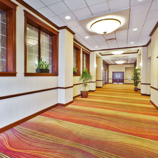 Hallway view of Hilton Garden Inn Cleveland Downtown
