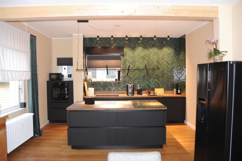 Luxurioese Wohnung In Schwerte - 施韋爾特 - 廚房