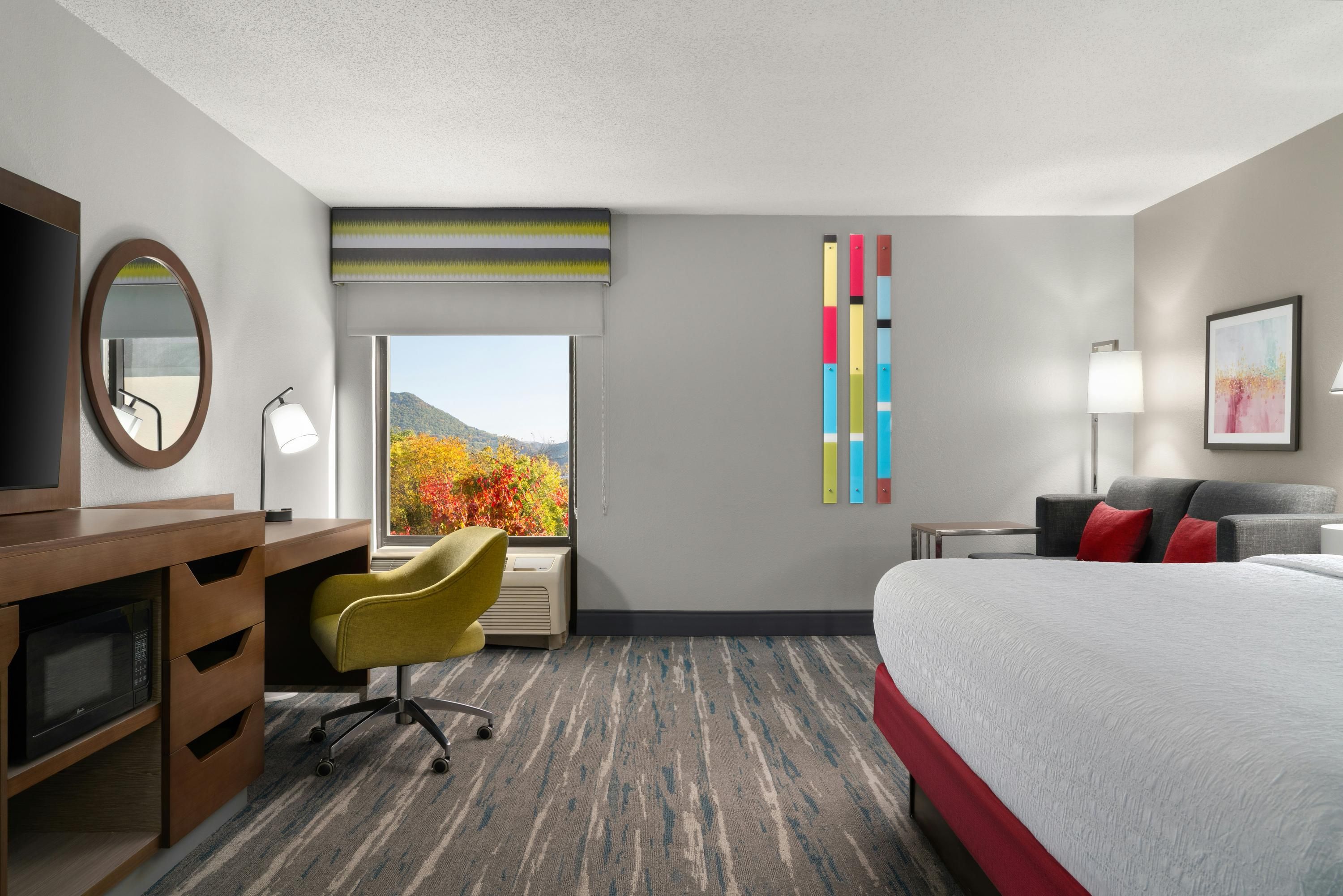 Hampton Inn Roanoke/Hollins-I-81 - Roanoke - Makuuhuone