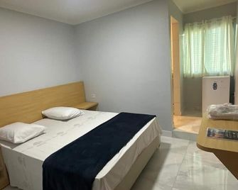 Hotel Praça da Árvore - São Paulo Expo - סאו פאולו - חדר שינה