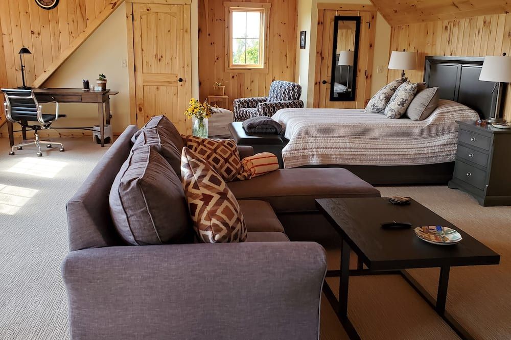 Separate guest studio apartment 2.5 miles from downtown Chagrin Falls - Chagrin Falls - Sala de estar