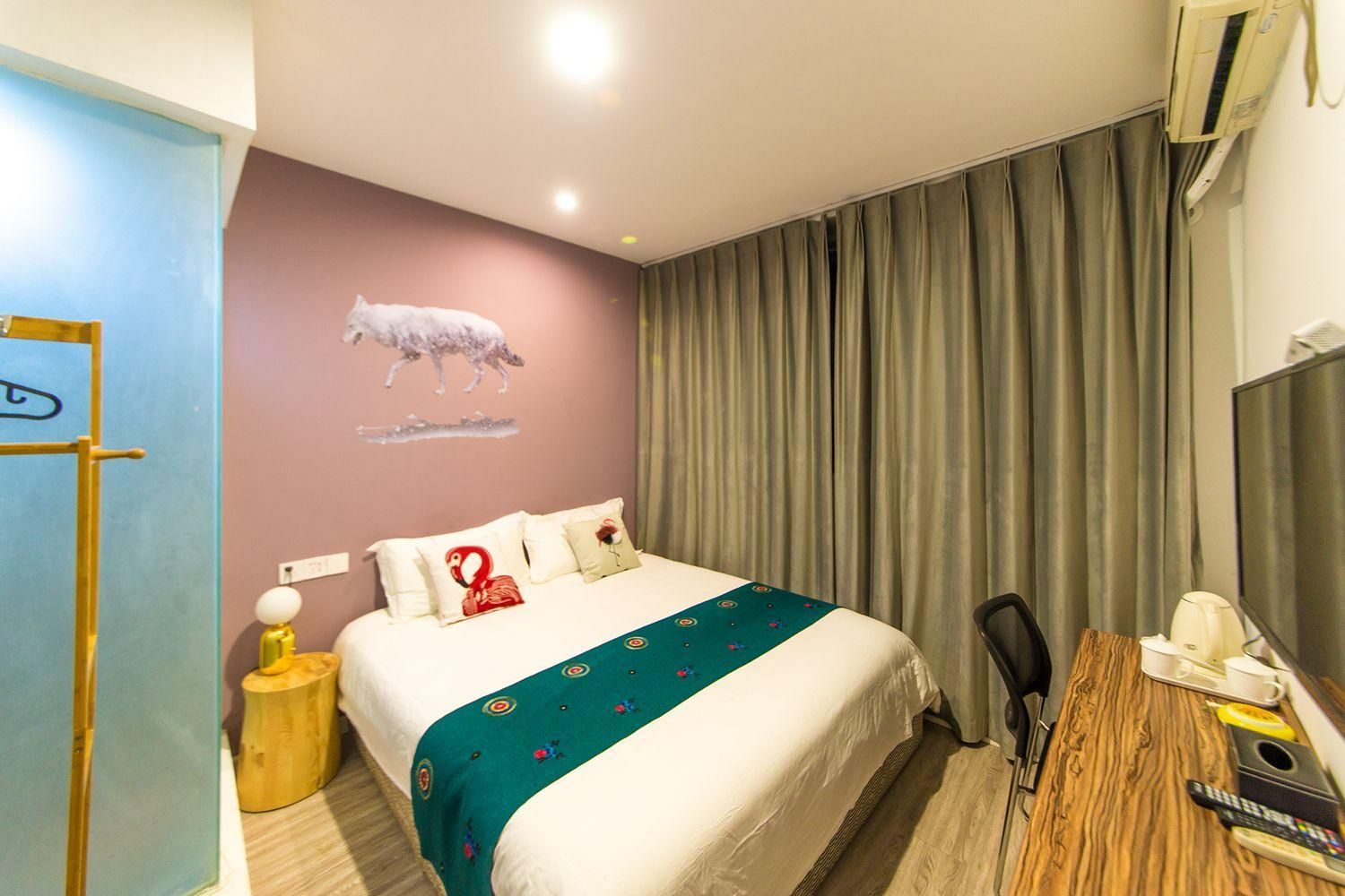 Mr. Panda International Youth Hotel - צ'נגדו - חדר שינה