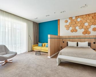 Aqua-Minsk Hotel Plus - มินส์ - ห้องนอน