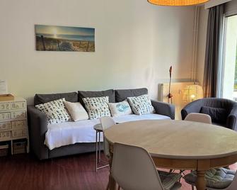 Cosy duplex 56 m2, quiet residence and wooded park - Neufchâtel-Hardelot - Living room