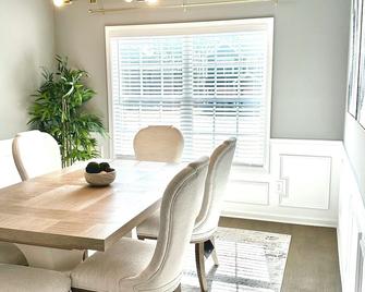 New Build Masters Rental! - Evans - Dining room