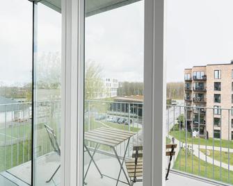 Top-Class 1-Bedroom Apartment In Odense - Odense - Balkon