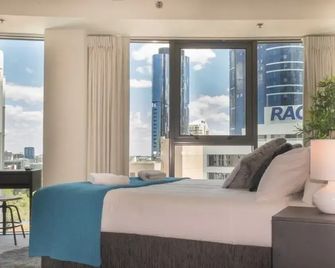 1 ベッドルーム スタジオ アパートメント ニア イーグル ストリート - ブリスベン - 寝室