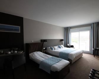 Hôtel Le Cheval Blanc - Quend - Schlafzimmer